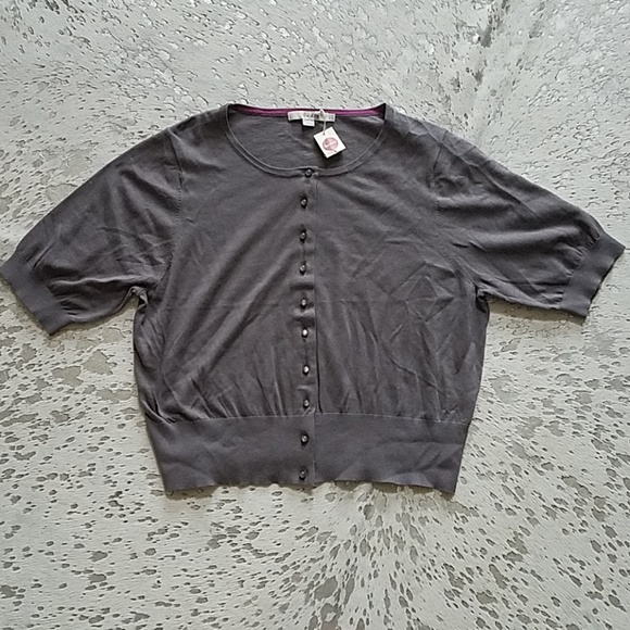 Boden Sweaters - Boden Short Sleeve Button Up Cardigan NWT